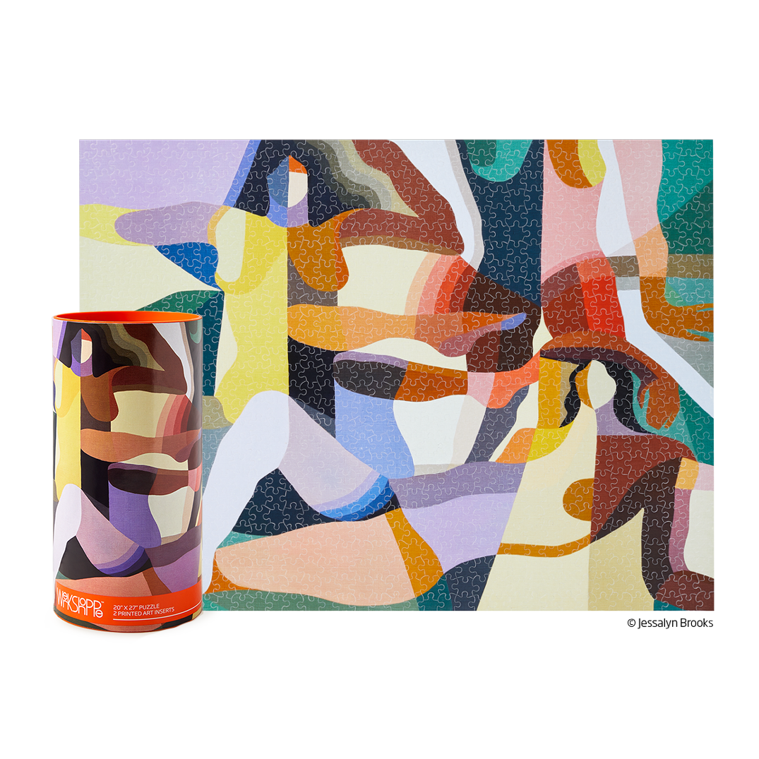 Morning Light Woman Portrait - Jigsaw Puzzle