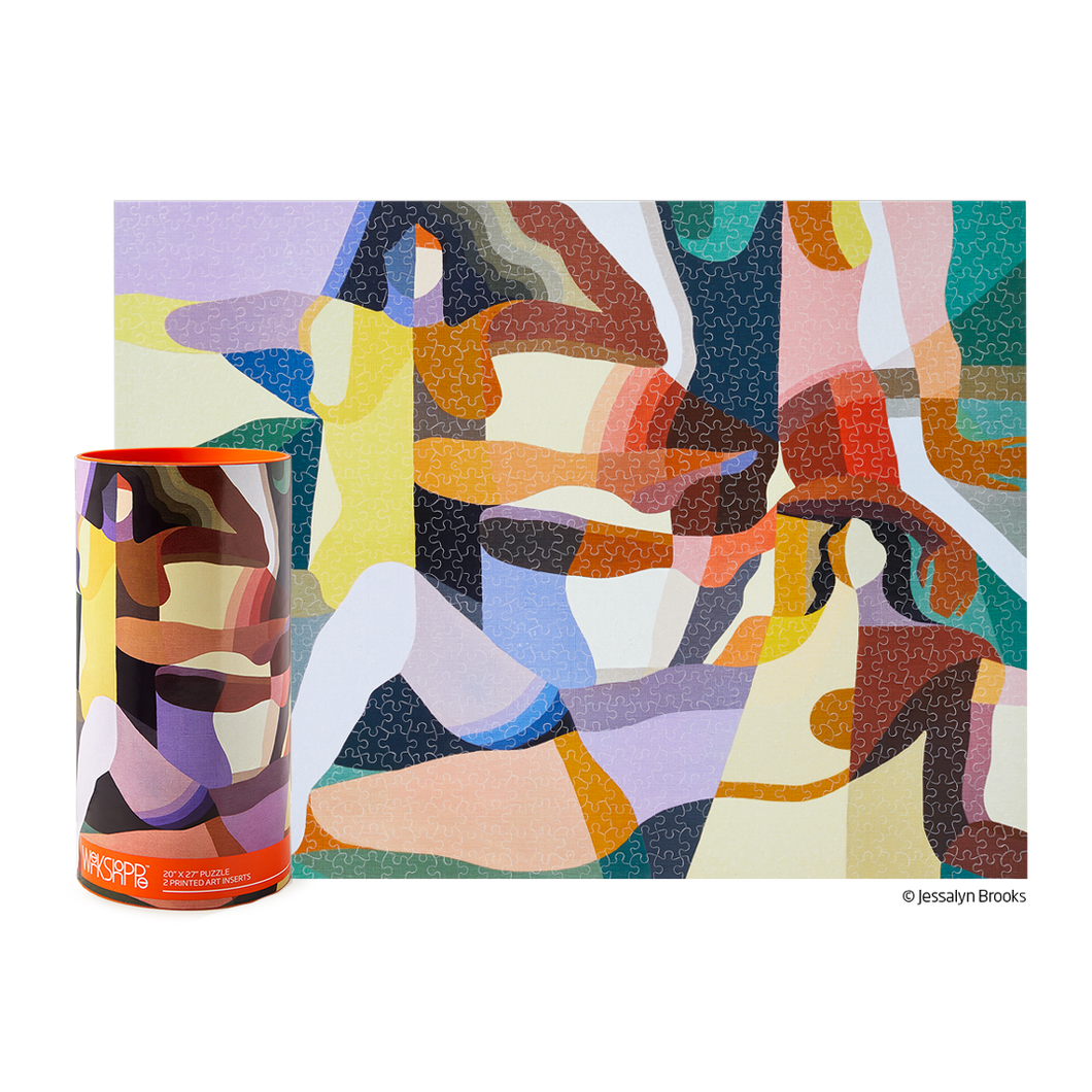 Bedside Manners - Abstract Jigsaw Puzzle