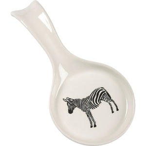 Spoon Rest Zebra