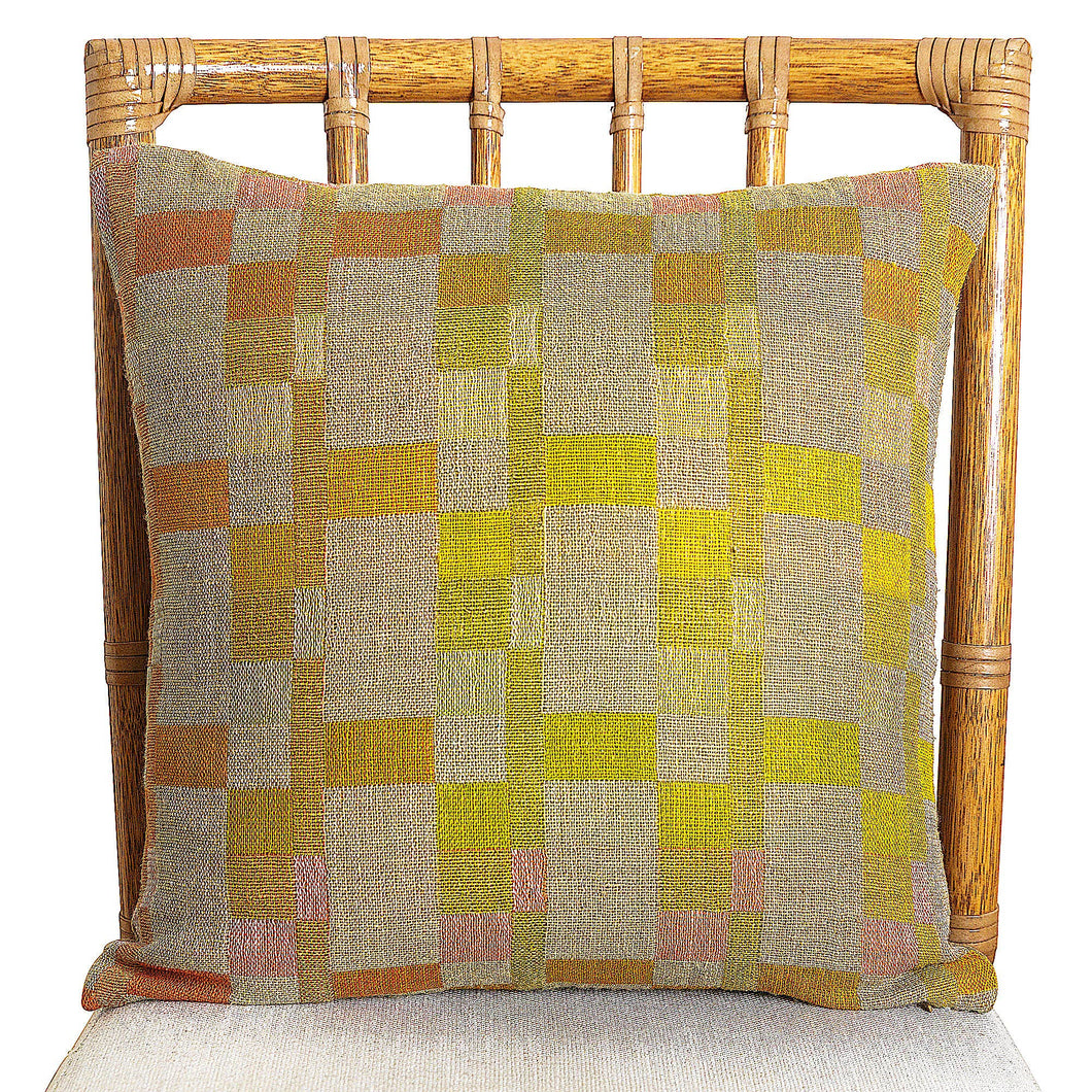 Marigold Row (previously Pavo SF) - 1478 Wool Silk Pillow