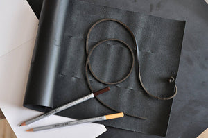 Kiko Leather - Black Pencil Wrap