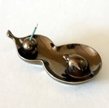 Monk on a Slab Incense Burner