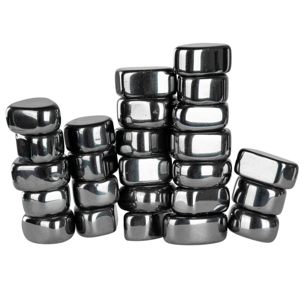 Magnetic Hematite Tumbled Stones - Benjamin International