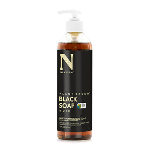 Dr. Natural - Plant-Based Castille Liquid Black Soap (16oz)