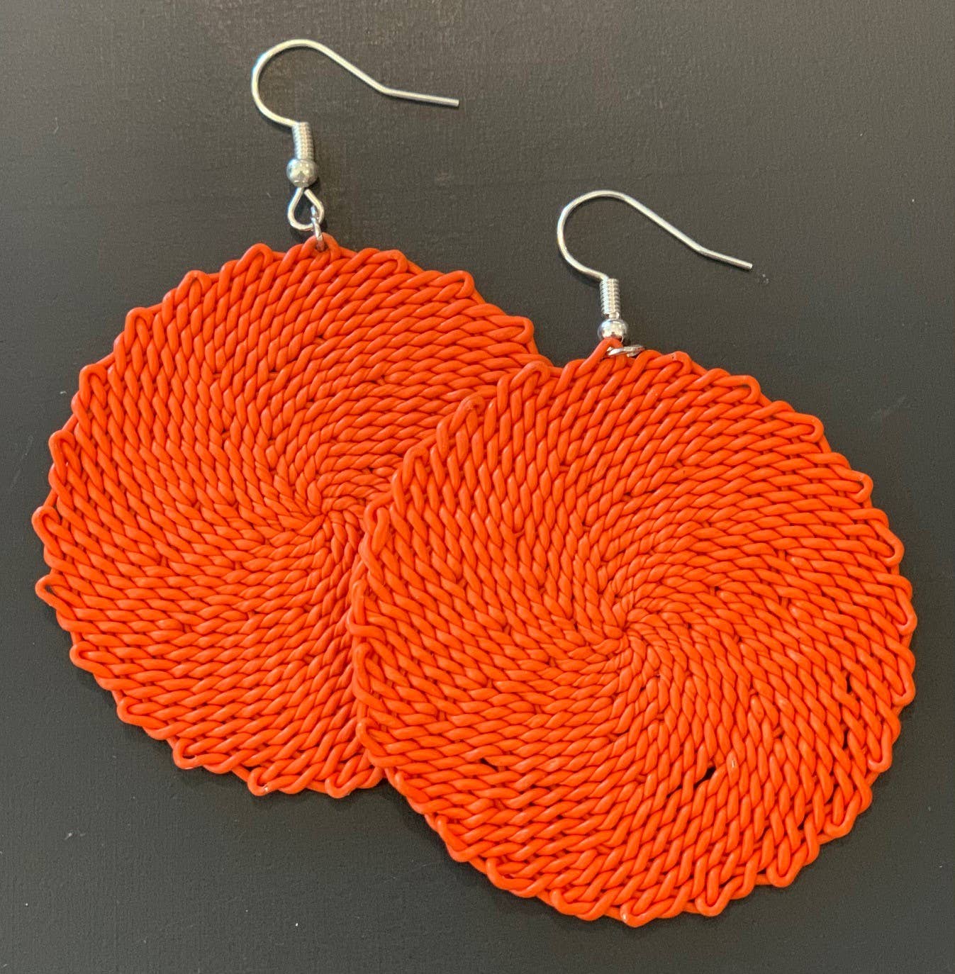 Bridge for Africa - African Hope - Telephone Wire Earrings - Solid
