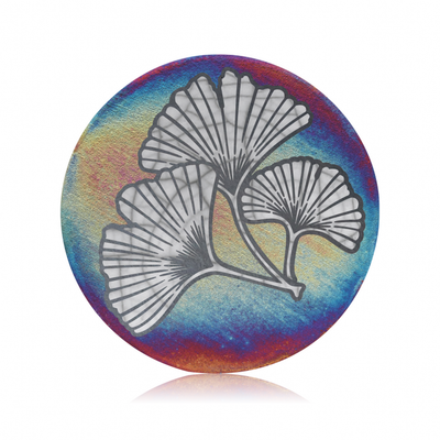 Raku Silhouette Coaster