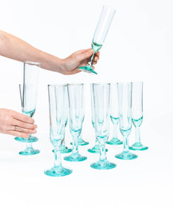 Champagne Flute Glass-Voyage