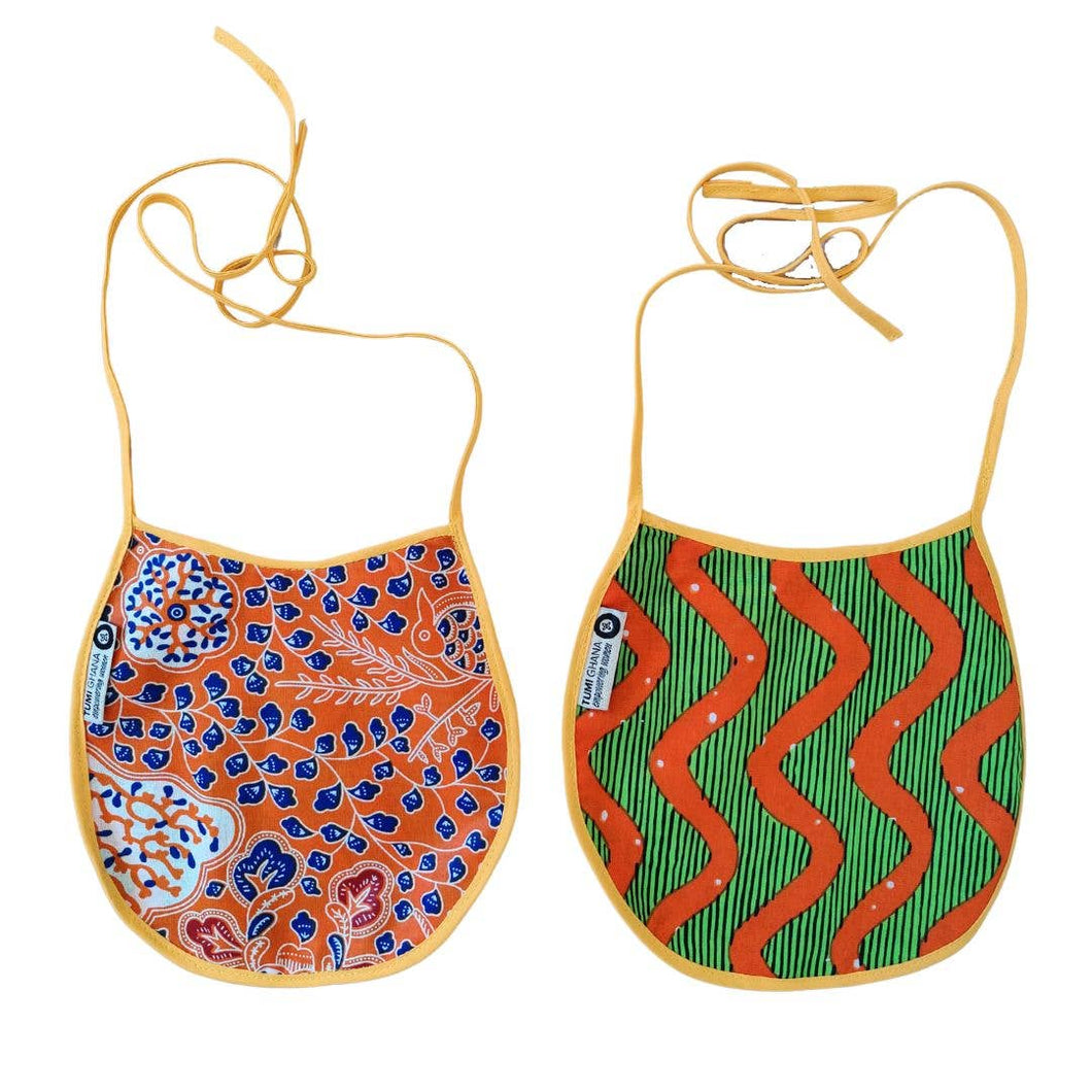 Bib Happy Orange - Maame Tumi