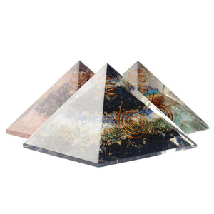 Amethyst Orgone Pyramid