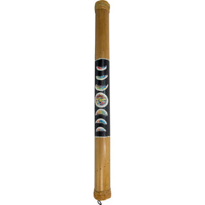 Bamboo Painted Rainstick - Large
