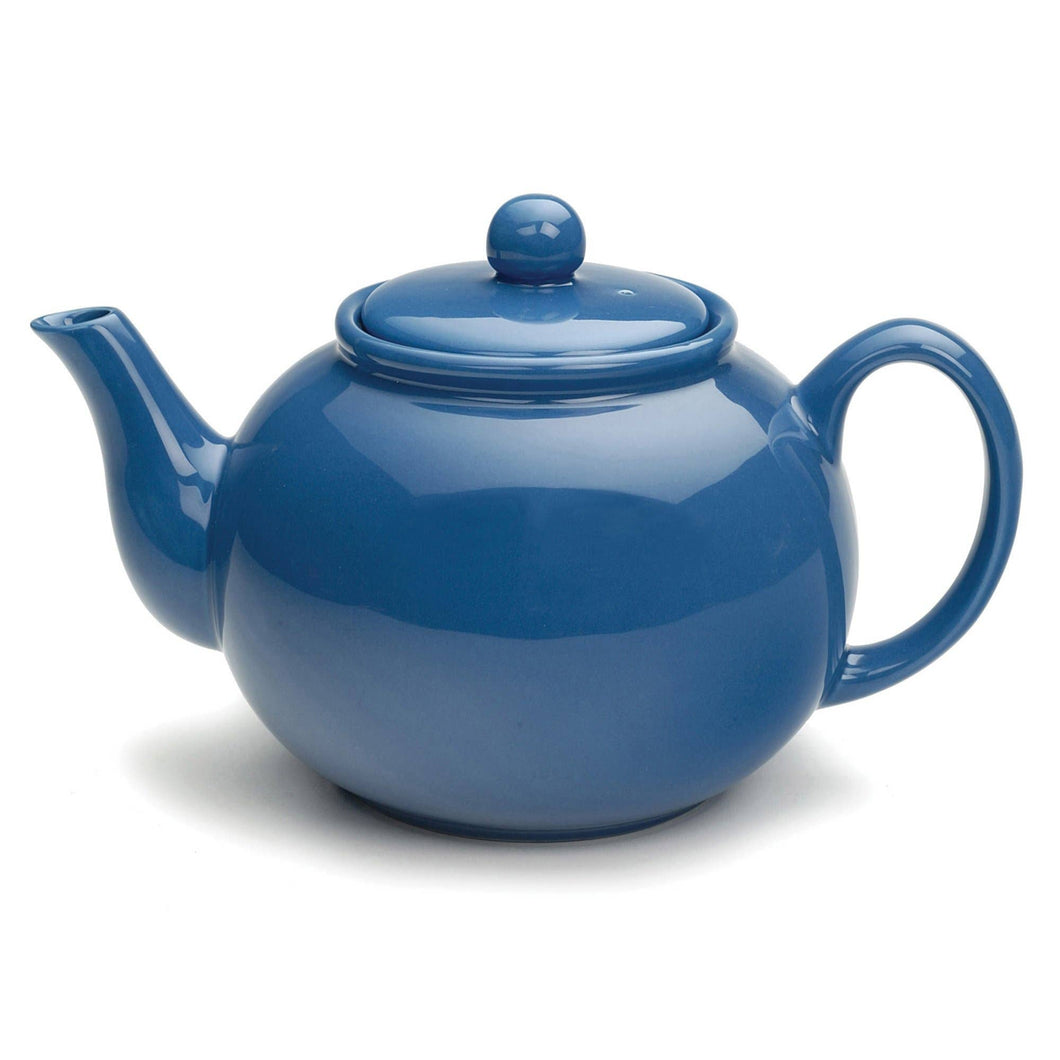 Stoneware Teapot - Light Blue