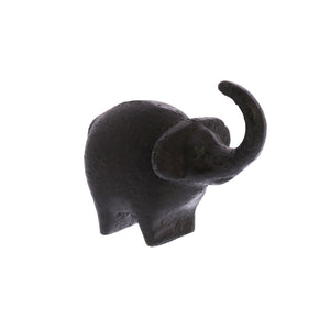 Botero Critter Elephant, Cast Iron - Brown