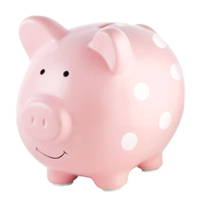 Pearhead - Polka Dot Piggy Bank