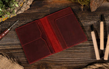 Genuine Leather Passport Holder- American Leather Goods