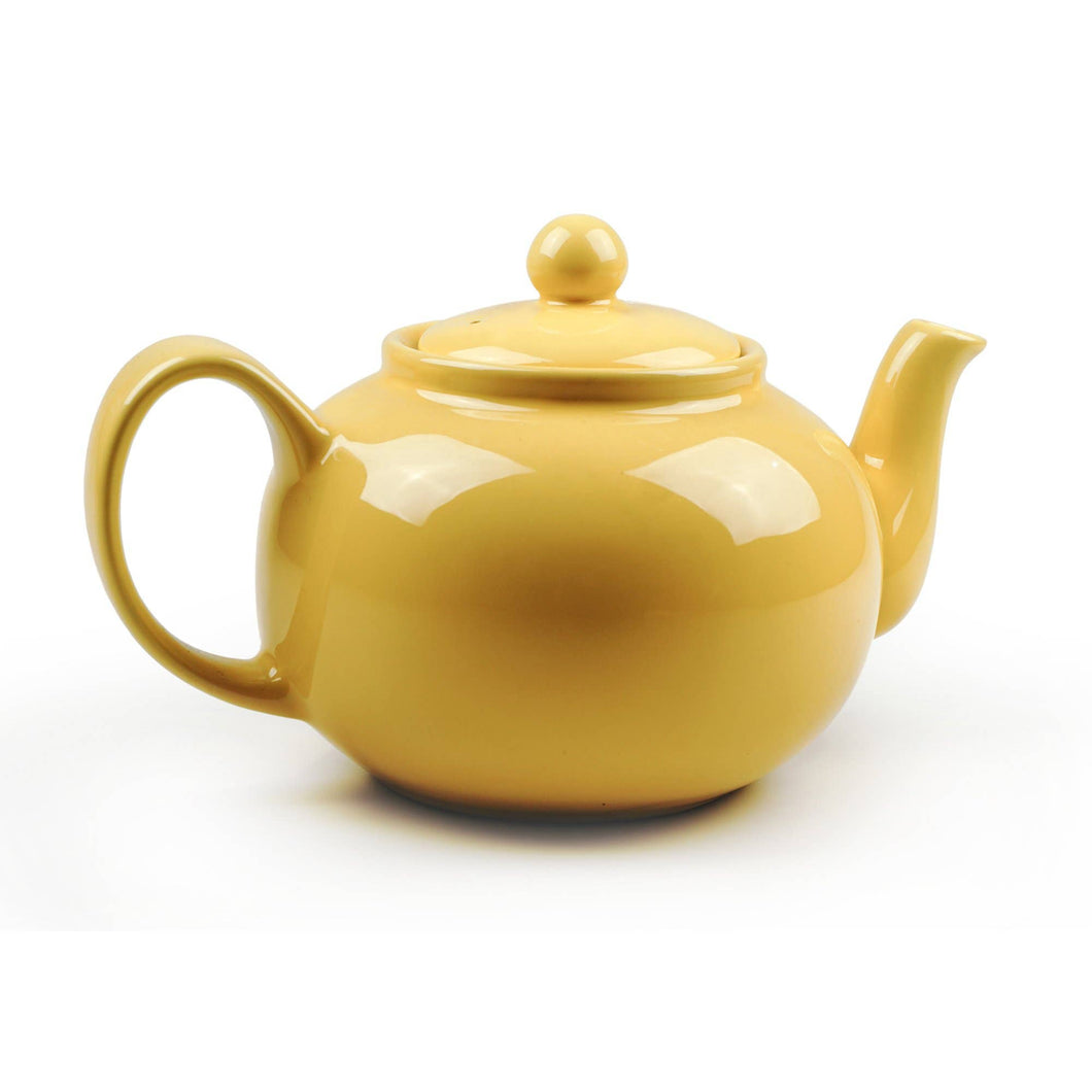 Stoneware Teapot - Yellow