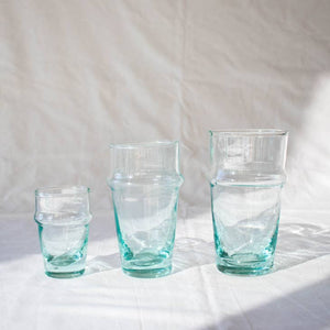 Hand blown Recycled Glass tumbler (Large)