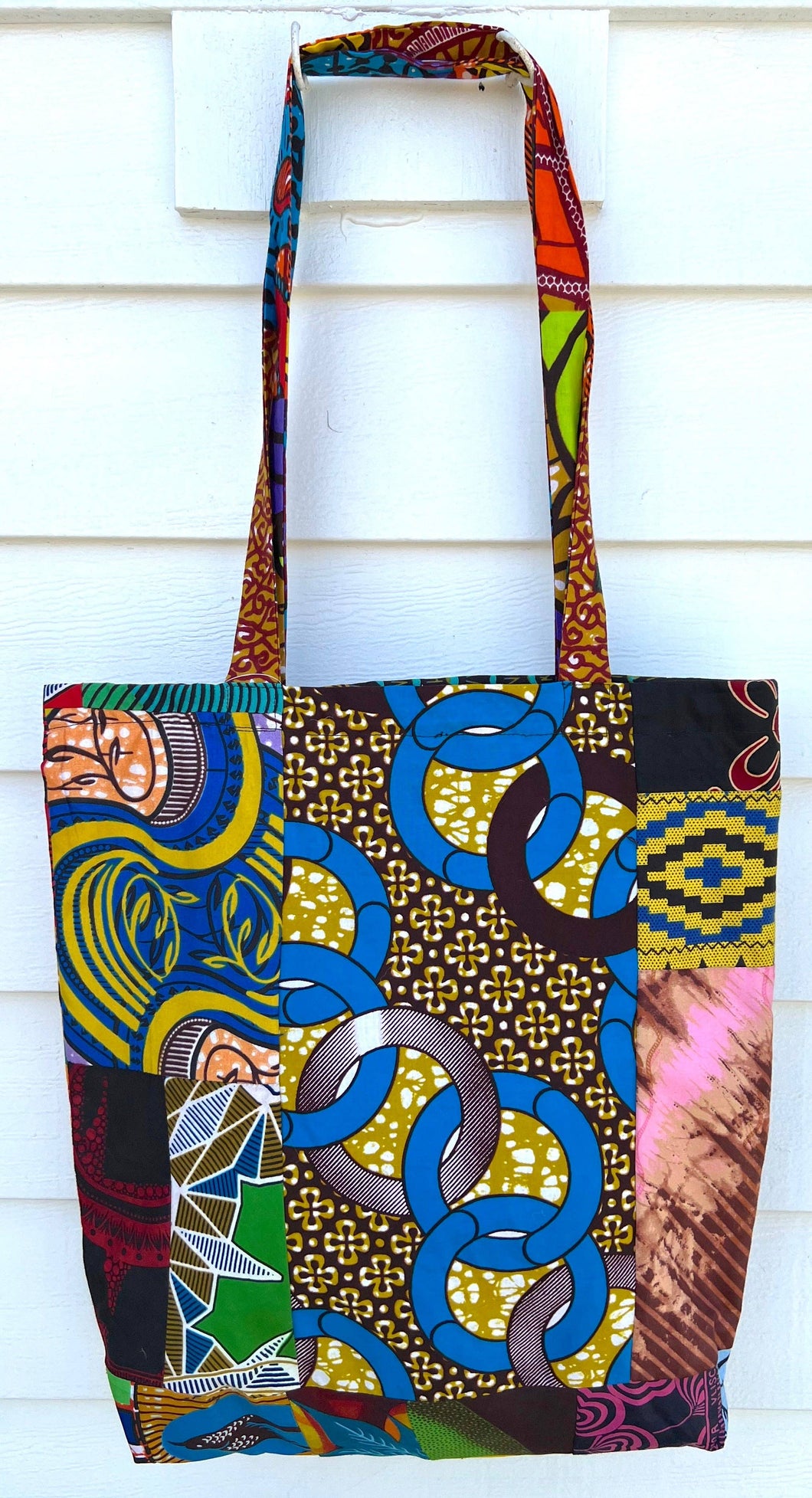 Patchwork Shopping Bag - World Peaces
