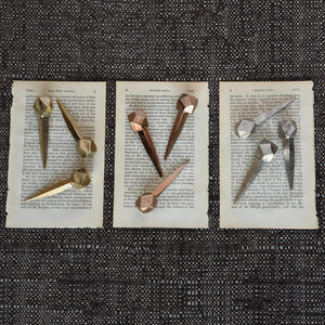 CUBEOCTAHEDRON FORGED IRON NAIL