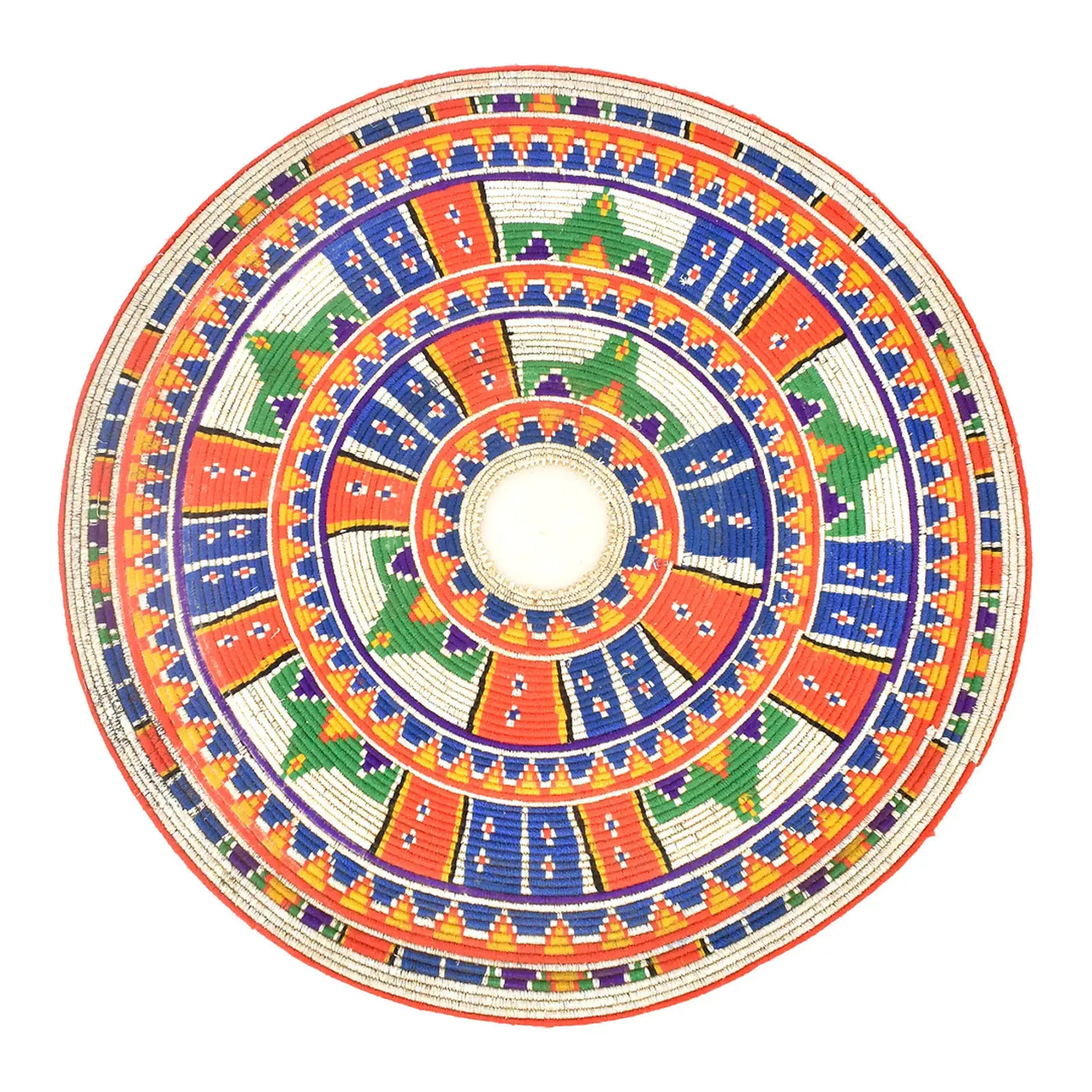 Fulani Flat Basket Mat -Africa Direct