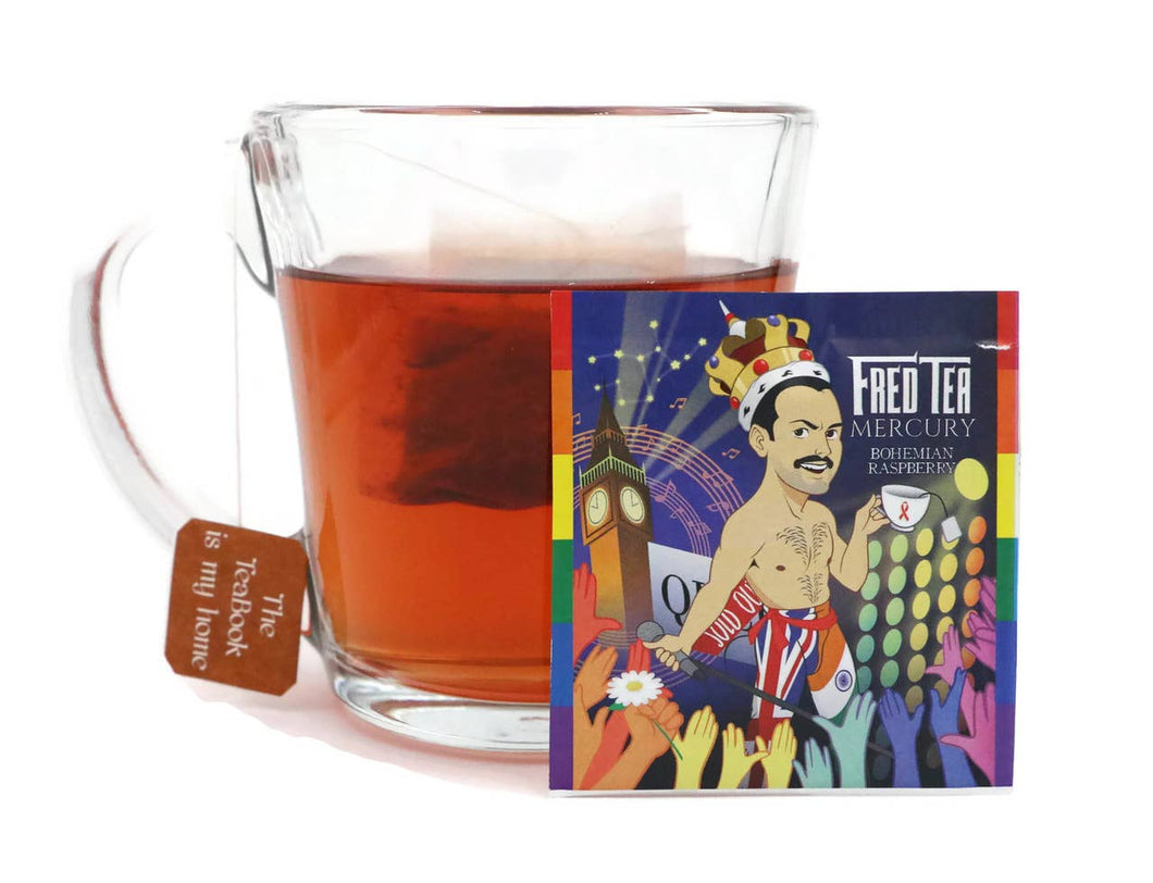 The TeaBook - Fred Tea Mercury - Bohemian Raspberry (LGBQTea)