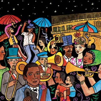 Putumayo - Nicola Heindl - Celebration Greeting Card