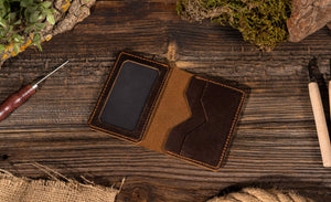 Genuine Leather Wallet- American Leather Goods