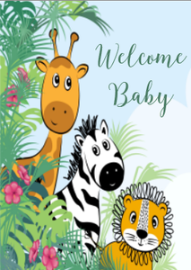 RSVP Gifts And More - Welcome Baby - New Baby Card