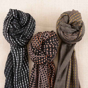 Shade Patterned Scarf