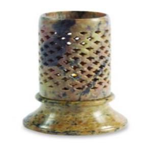 Stone Votive Holder Chimney