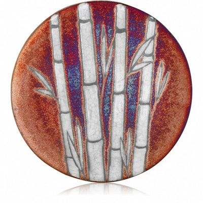 Raku Silhouette Coaster