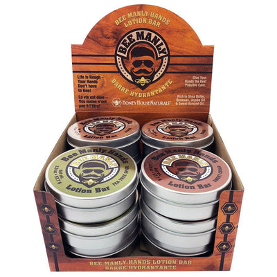 Bee Manly Hands Lotion -Honey House Naturals