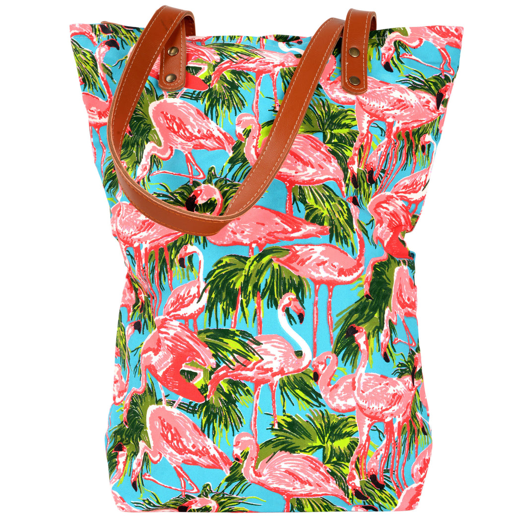FLAMINGOS TOTE 10