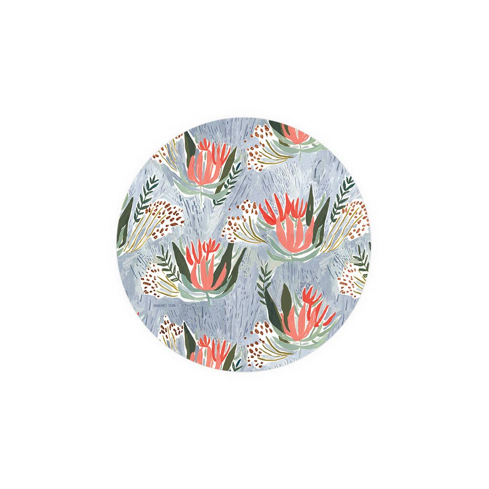 Spiky Flowers-Seedlings Coasters
