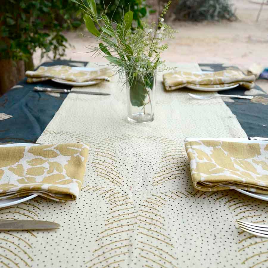 Ichcha - Golden Dust - Table Runner