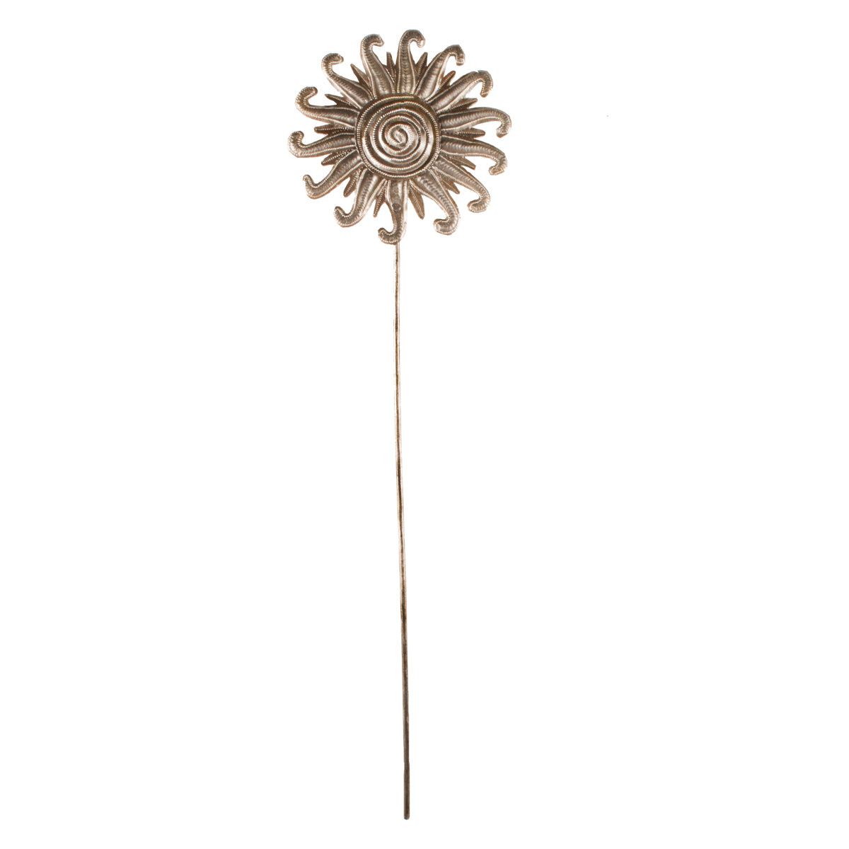 Sunny Pinwheel Garden Stake