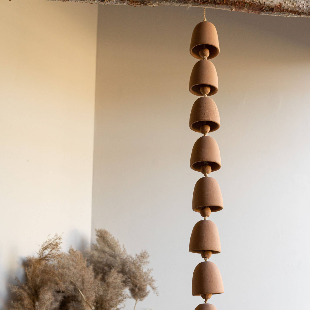 Osa Terracotta Hanging Bells