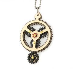 gear necklace Kinetic Planetary Gear Necklace – Cultural Interiors