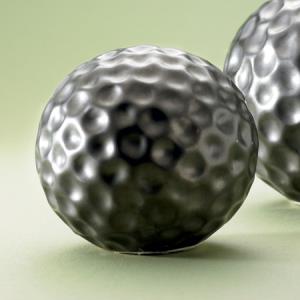 Antique Black Deco Ball