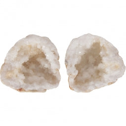 Rock Specimen Geode Matching Halves Crystal