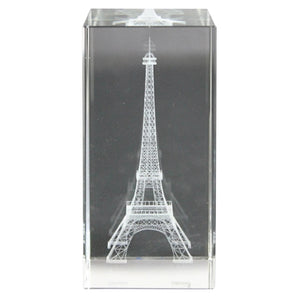 GLASS HOLOGRAM - EIFFEL TOWER