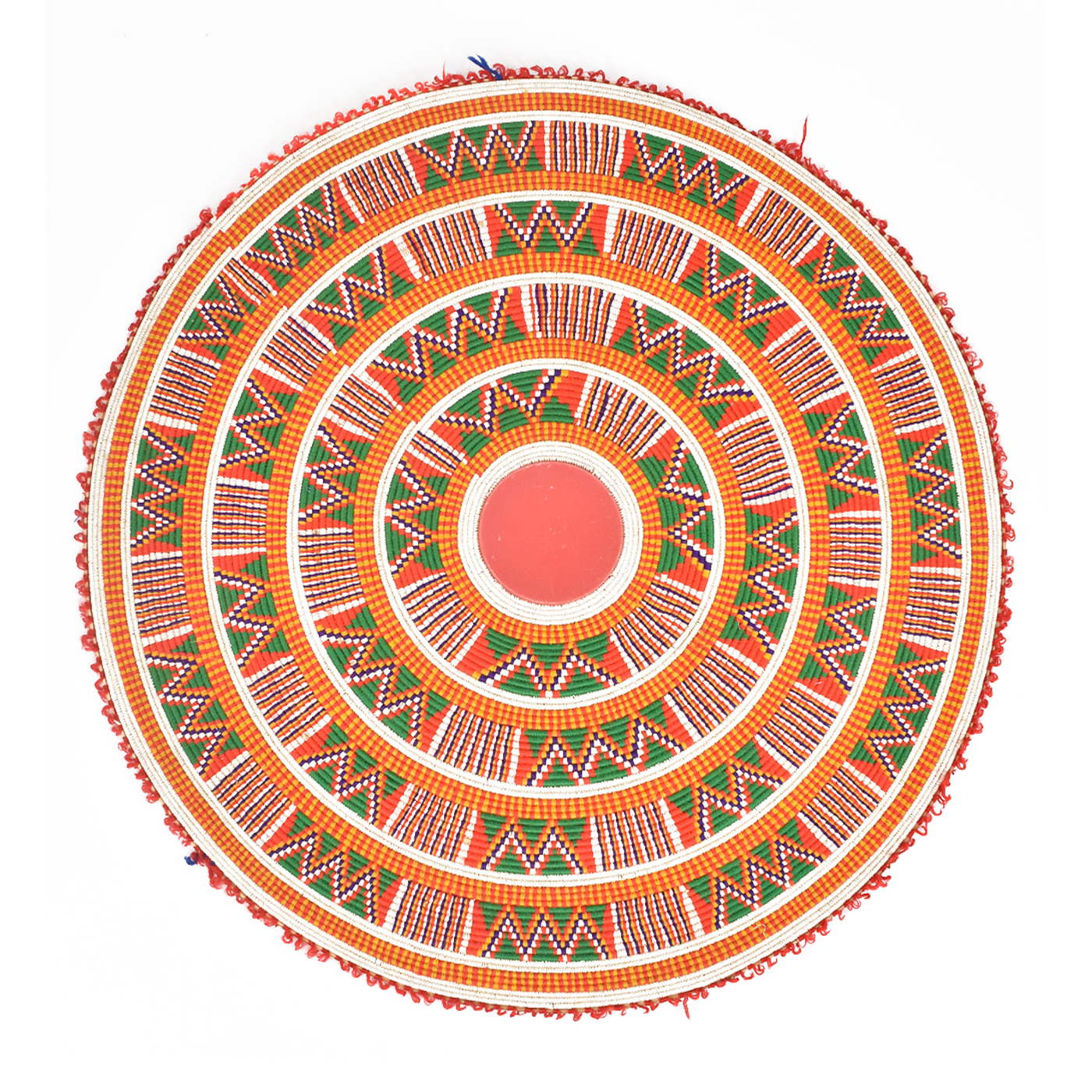 Fulani Flat Basket Mat - Africa Direct