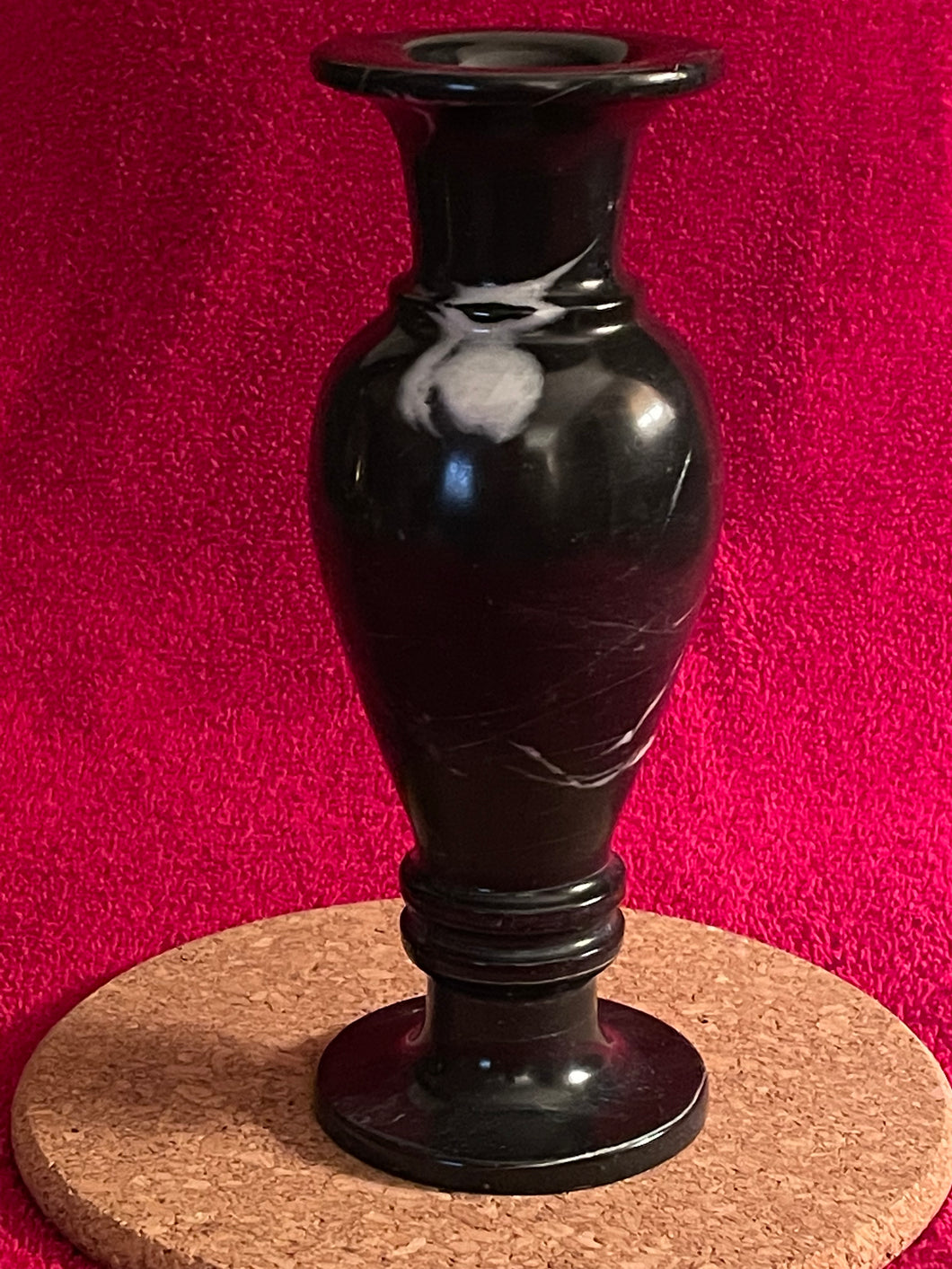 Black/White Marble Vase