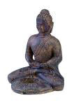 Seated Stone Buddha Tealight Holder