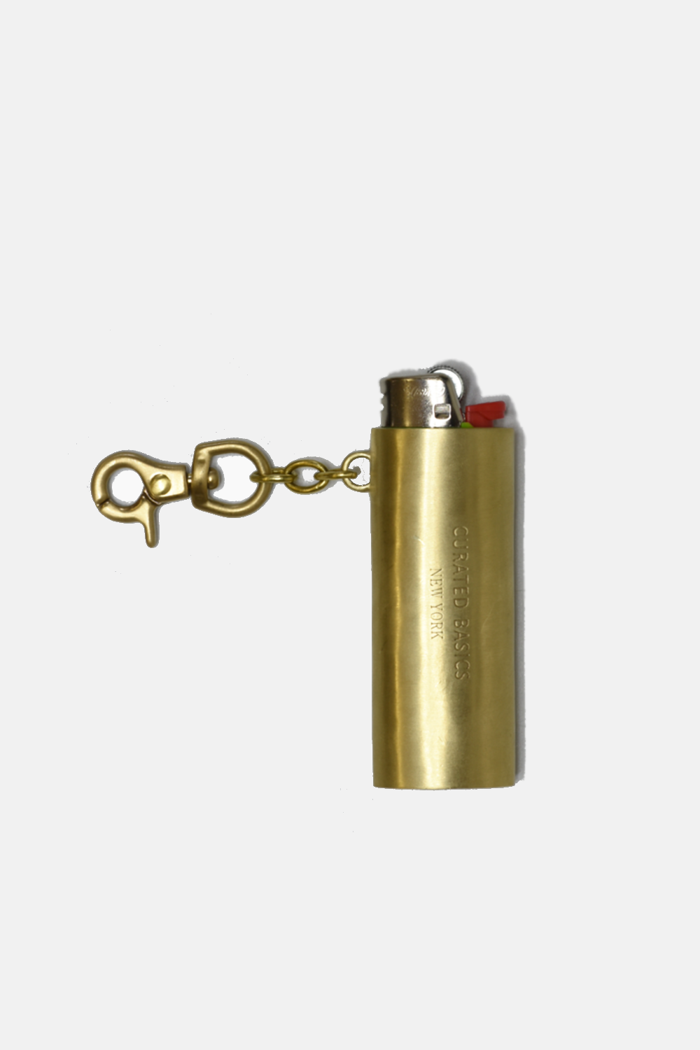 Brass Lighter Keychain- Curated Basics