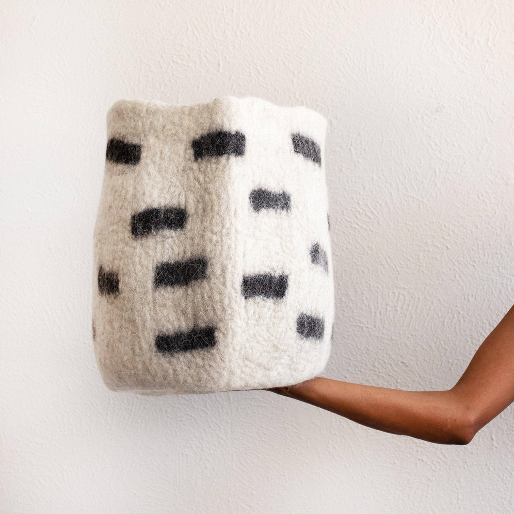 Tribal Repeat Basket-Kanju Interiors