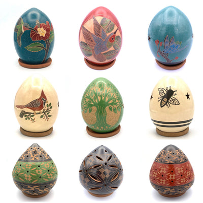 Botanical and Geometric Luminary Assortment-Women of the Cloud Forest
