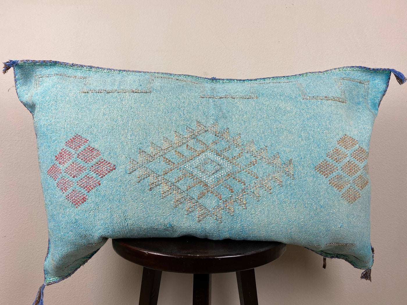 Eclectic Collective - Extra Large Turquoise Silk Sabra  Cover