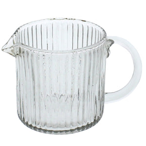 HomArt's Ribbed Glass Pitcher