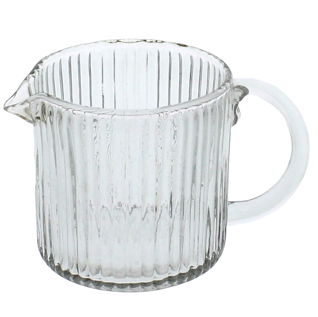 HomArt's Ribbed Glass Pitcher