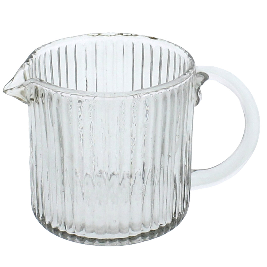 HomArt's Ribbed Glass Pitcher